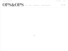 Tablet Screenshot of opsandops.com
